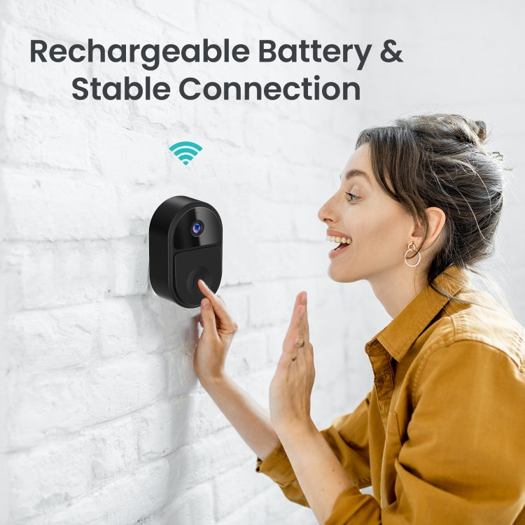 ML18 Mini Ultra Wide Angle Smart Video Doorbell Support Two-way Voice, ML18 ML18 Mini Ultra Wide Angle Smart Video Doorbell Support Two-way Voice, ML18